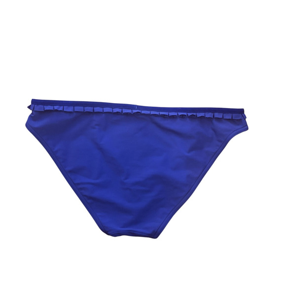 GAP Body Size Large Purple Swimsuit Bottoms Swimwear Box Pleat in Becca Blue - Picture 2 of 4